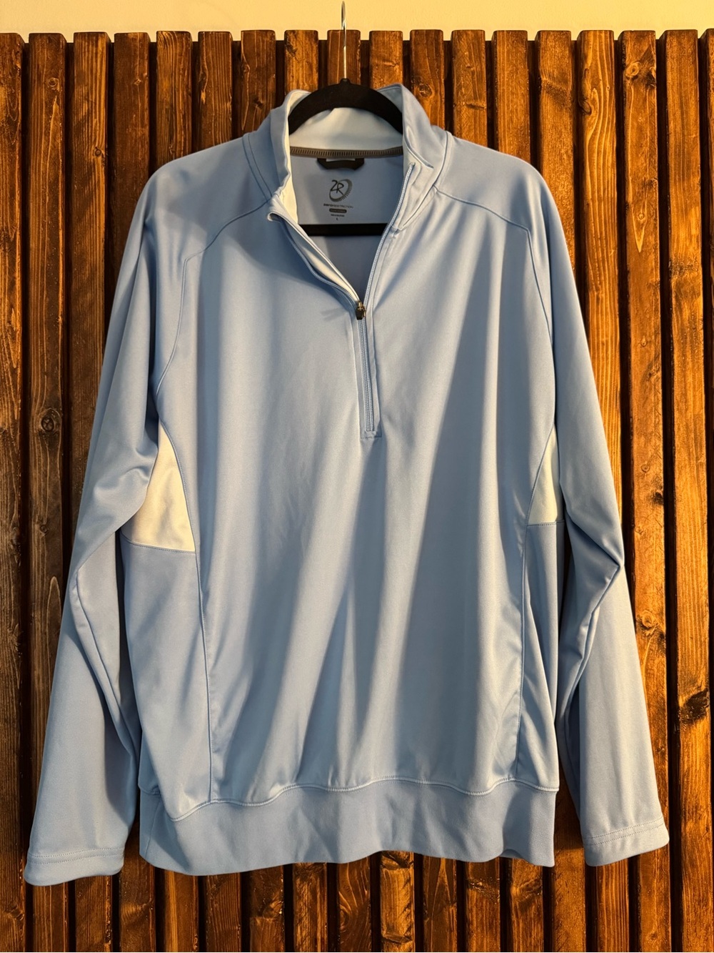 Zero restriction performance Golf quarter zip